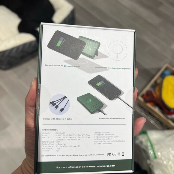 Rush magnetic cellphone charger - Picture 2 of 2